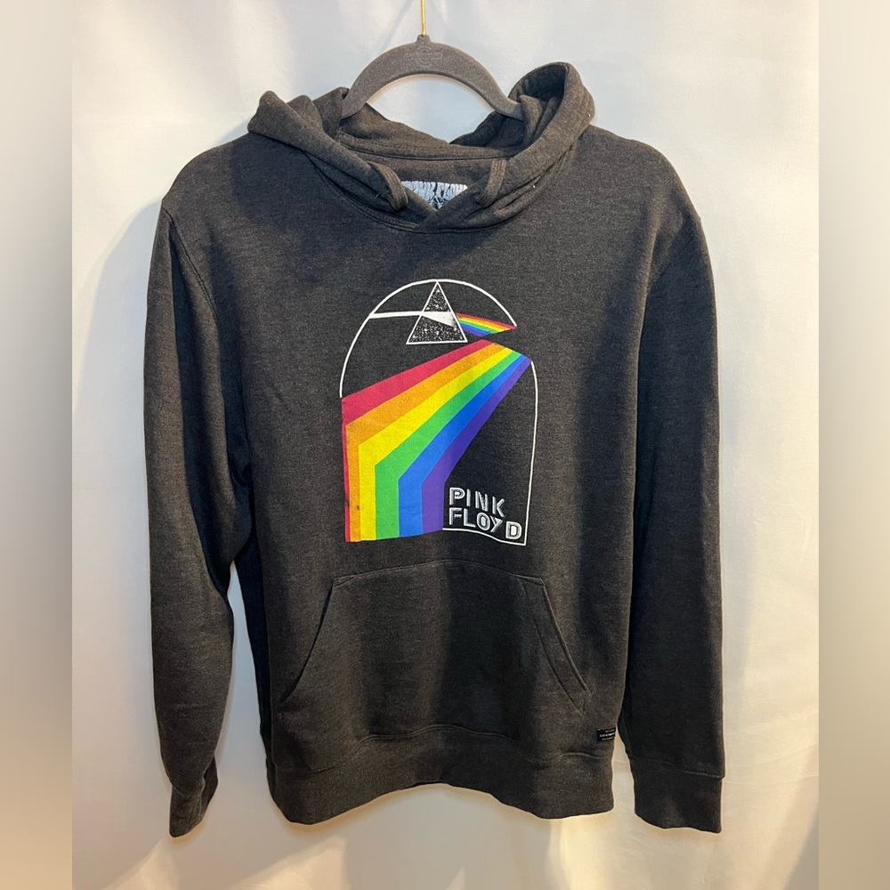 Pink Floyd Dark Side Of The Moon Hoodie Lucky Brand Collab, Womens Medium